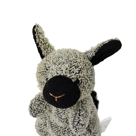 Chosun Plush Bunny Rabbit Gray Black Stuffed Animal Toy Ages 3 and Up Easter 5" - Picture 2 of 7